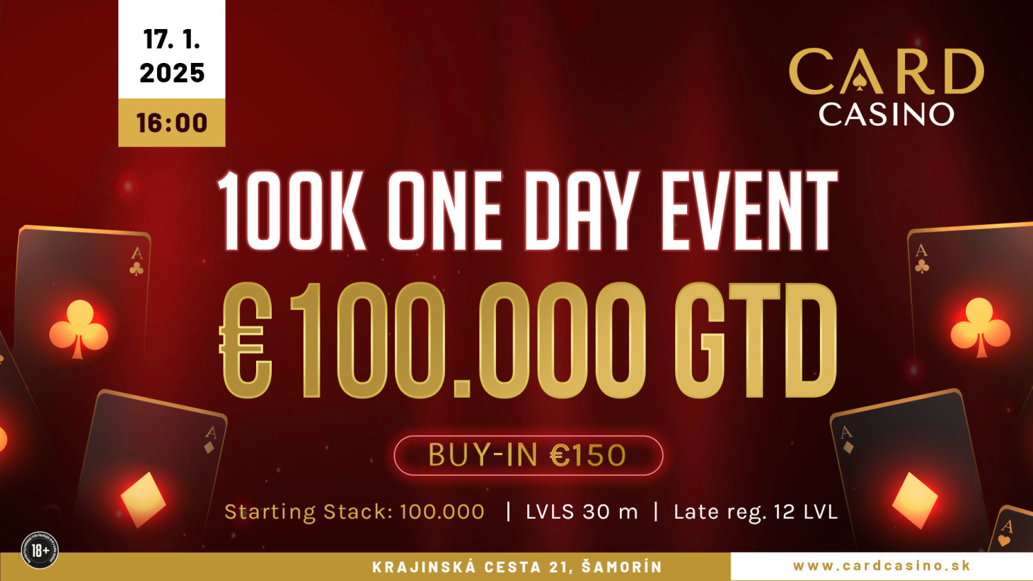 A gigantic €100,000 GTD one-dayer