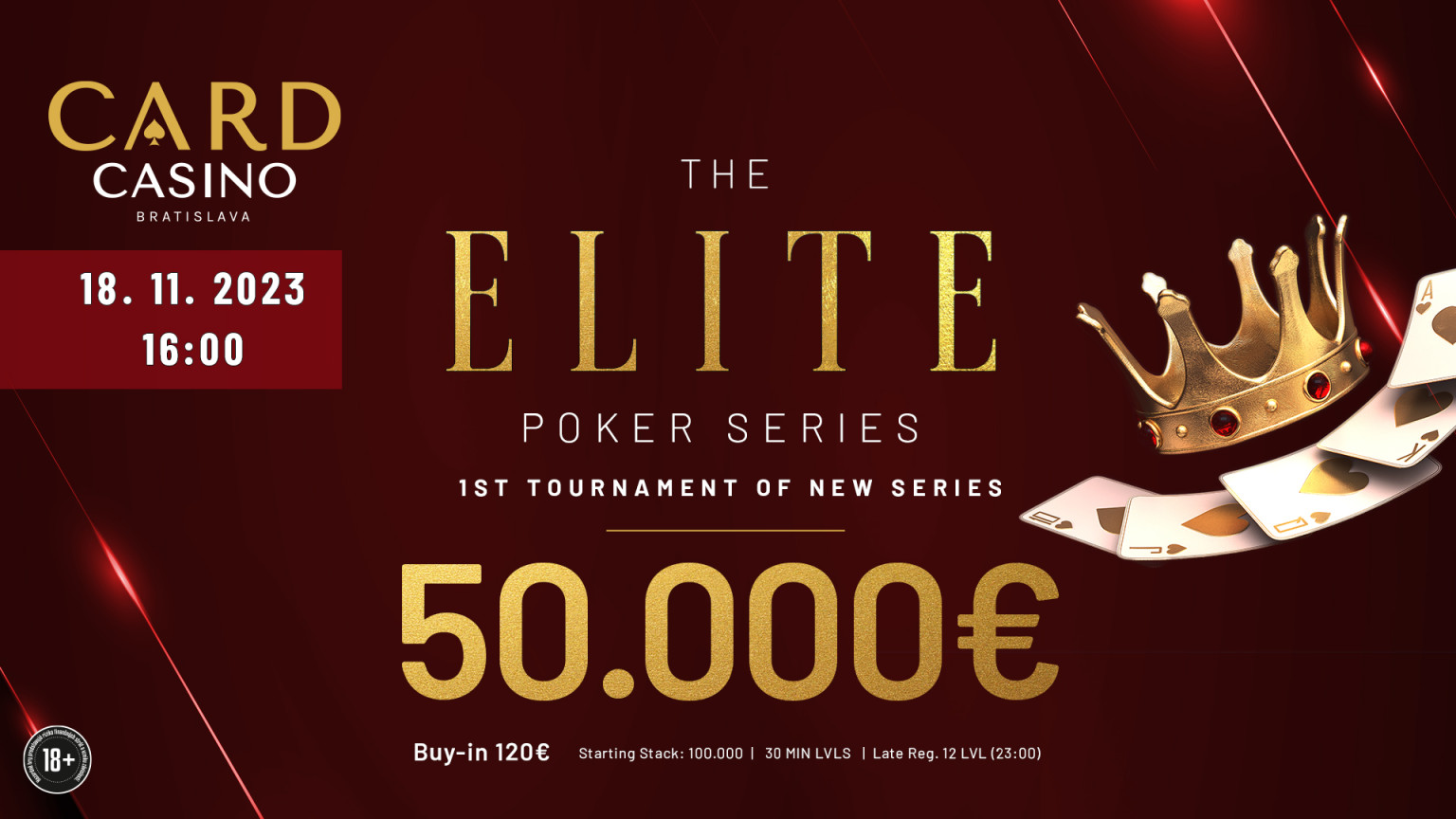 In der Woche der Ein-Tages-Rennen wird auch der erste Teil der neuen ELITE 50.000€ Serie ausgetragen