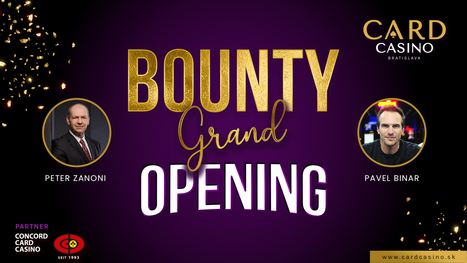 The Grand Opening is this Saturday. Players can expect €50,000 GTD and awesome BOUNTY prizes!