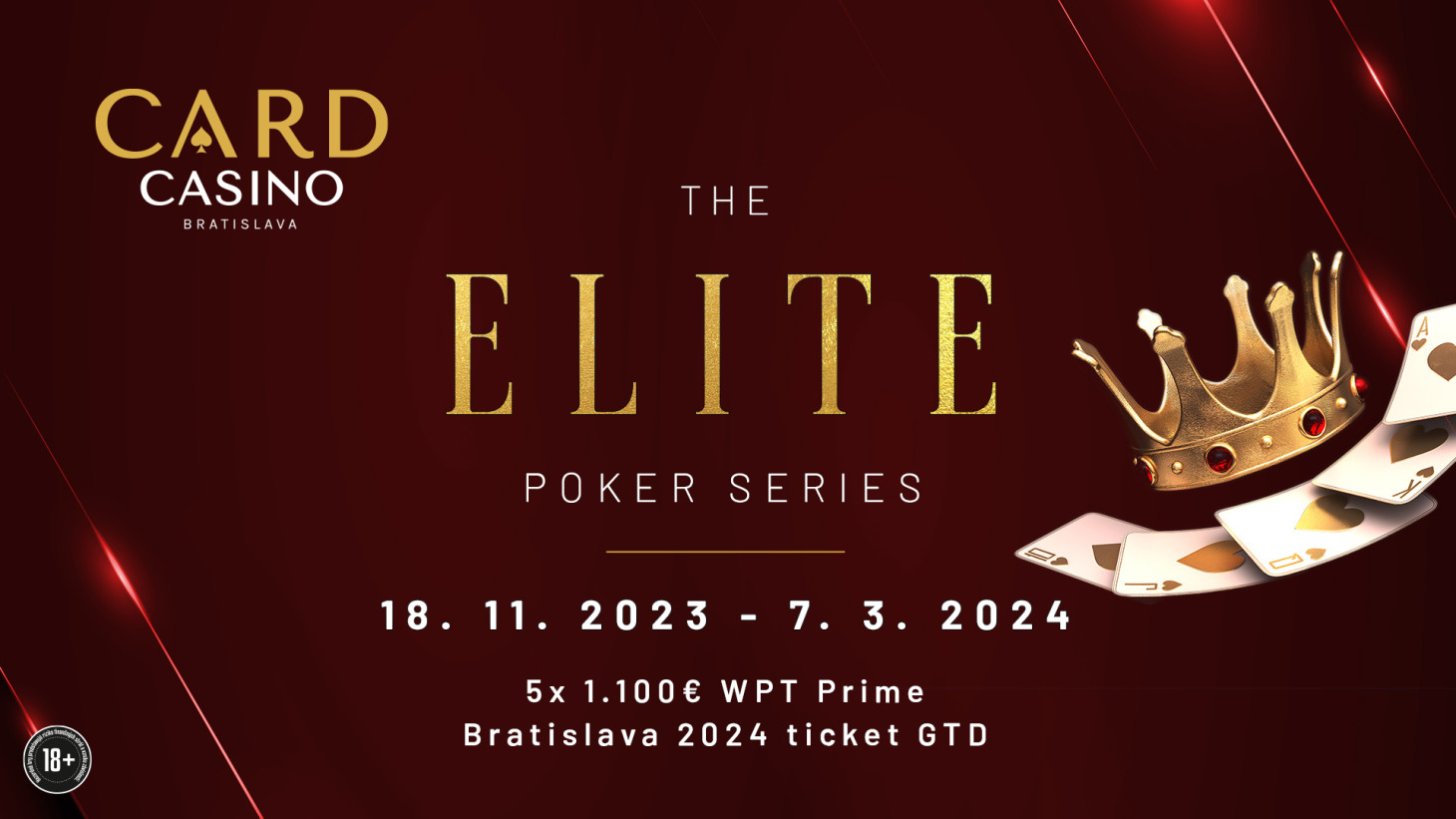 Die neue ELITE Series für 5 WPT-Teilnehmer startet Mitte November!