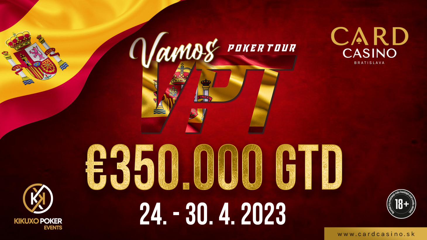 Spanish VPT tunes up for WPT Worlds in April with €350,000.