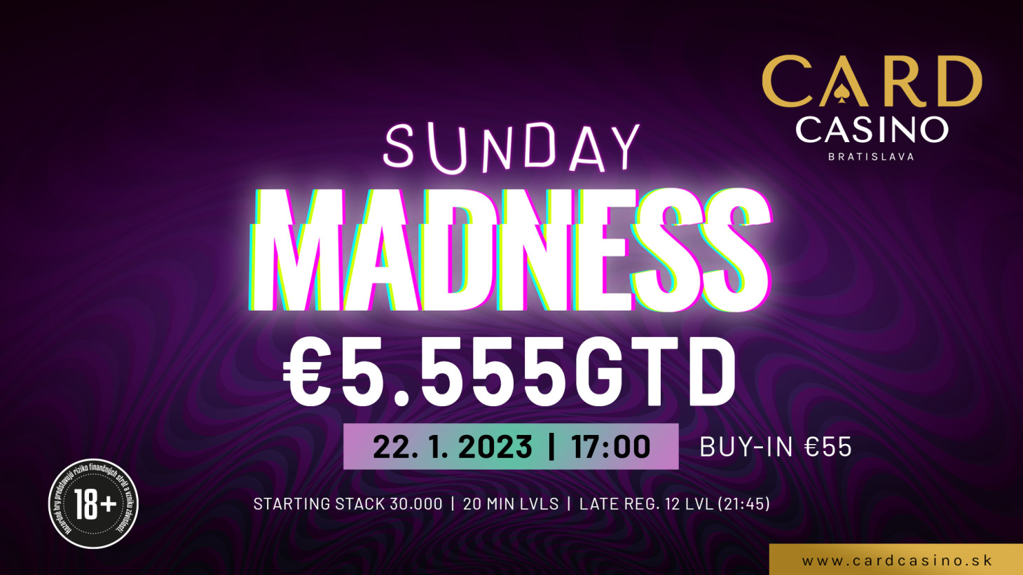 A week of mega single days! Deepstack, Big Stack or Saturday Knockout, €65,000 on the line in Card Casino