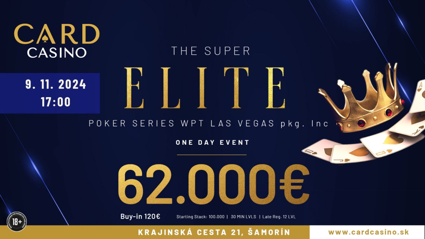 Hot one-dayers and the Super ELITE Series with €62,000 GTD.
