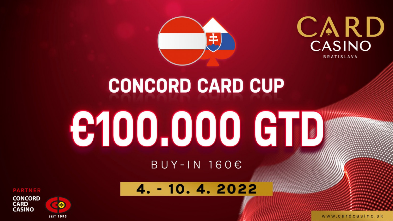 Great news for the poker community! Concord Card Casino will once again be on the poker map