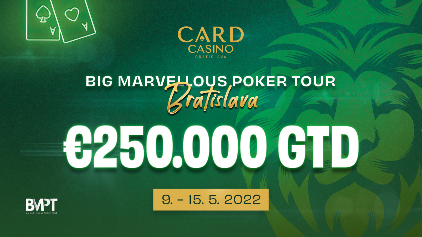 The Big Marvellous kicks off next week with a €150,000 Main Event and an exclusive PLO High Roller 100.000€!